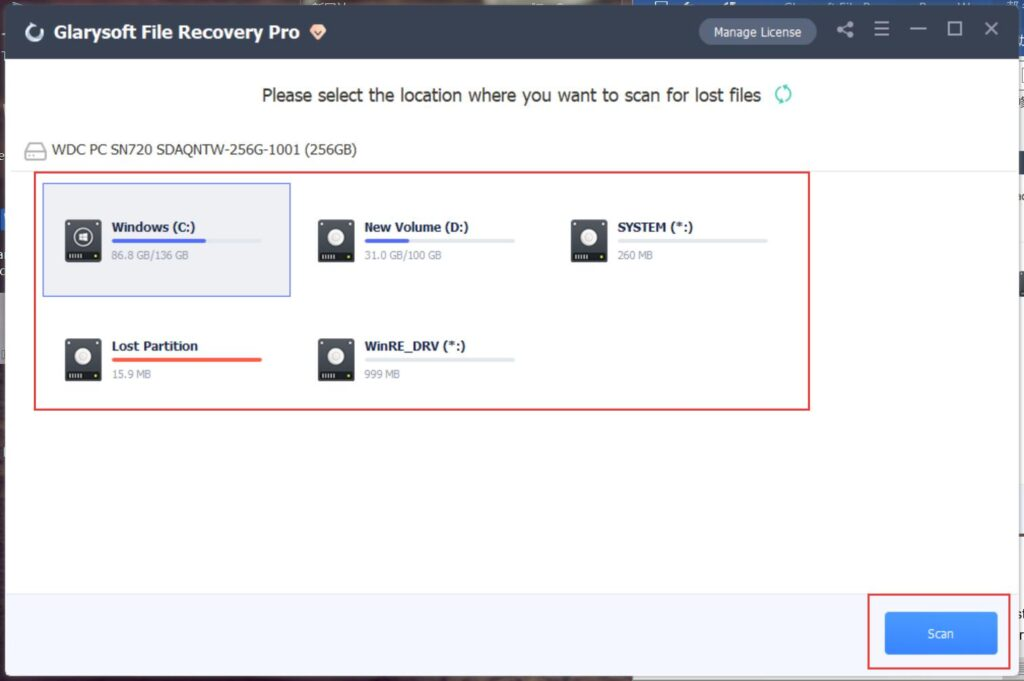 Glarysoft File Recovery is a powerful tool designed to efficiently recover lost files.