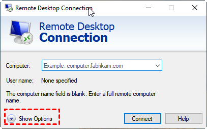 Remote Desktop Connection