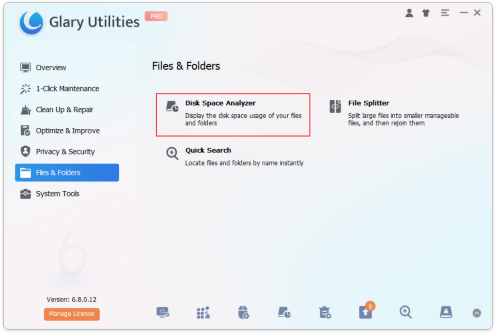 Free Up Disk Space on Your Windows PC Using Glary Utilities