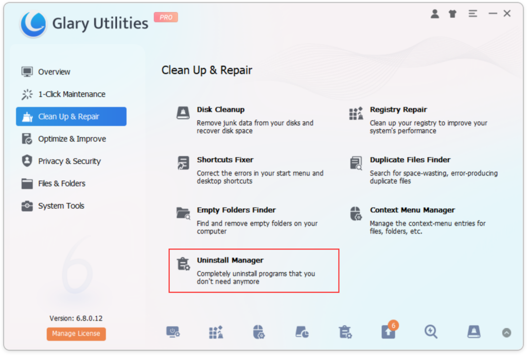 Free Up Disk Space on Your Windows PC Using Glary Utilities