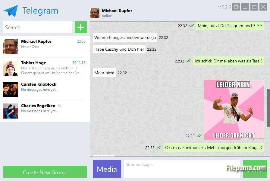 Telegram Desktop is a fast and secure messaging app for desktop.