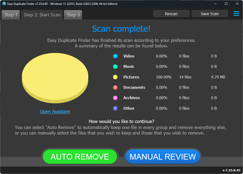 Easy Duplicate Finder is a powerful tool to locate and remove duplicate files effortlessly.