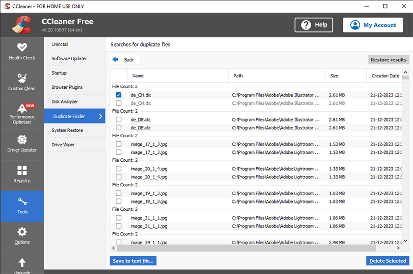 A powerful PC cleaning tool for optimizing system performance.