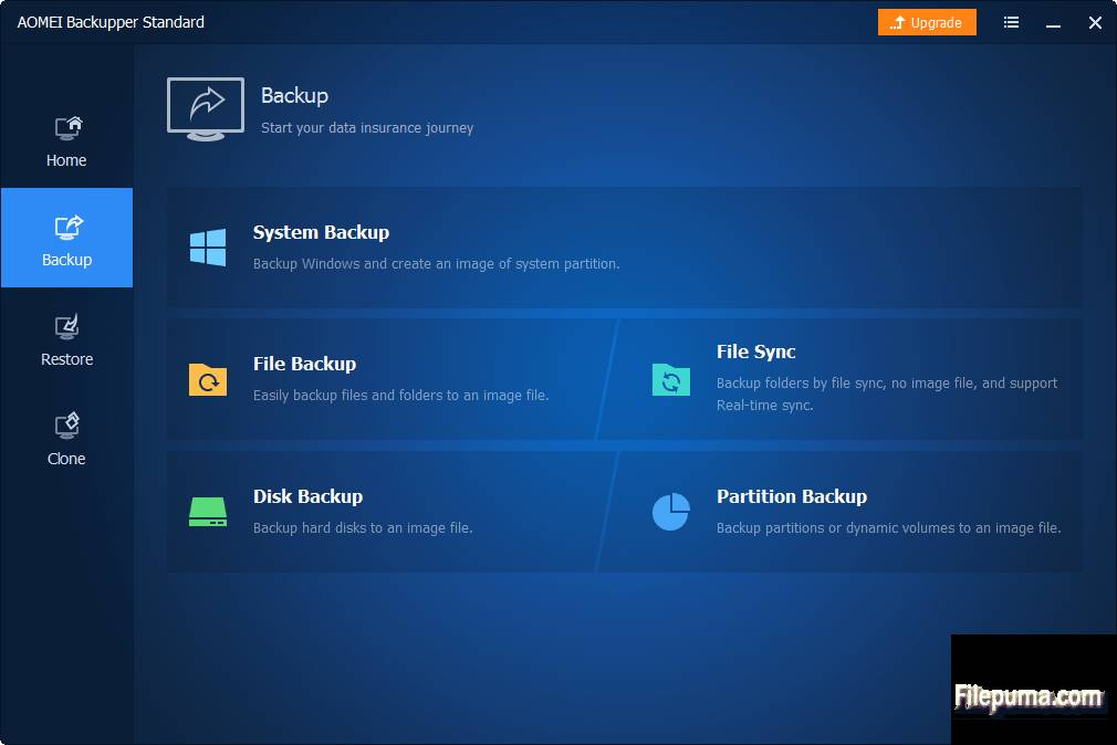 AOMEI Backupper Standard